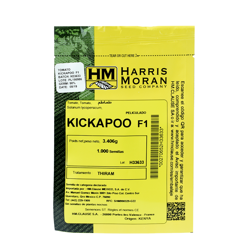 Tomate Híbrido Indeterminado Kickapoo Harris Moran