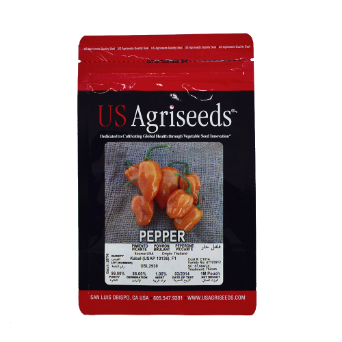 Chile Habanero Híbrido Kabal US Agriseeds